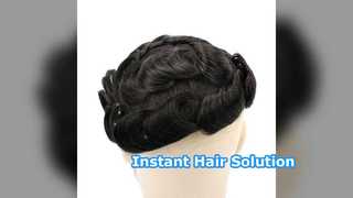 Mens Hair System Dark Brown 6 Inch Lace