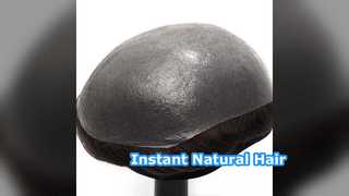 Mens Hair System Dark Brown Lace Toupee