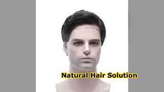 Mens Hair System Natural Black 9x11