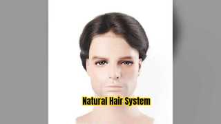 Natural Black Hair System Custom Fit Styling