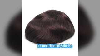 Dark Brown Lace Hair System For Men