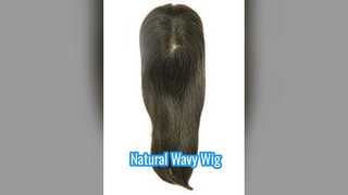 Brown Wavy Full Lace Wig Natural Look