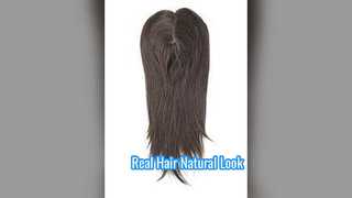 Natural Black Human Hair Wig Free Part 150 Density